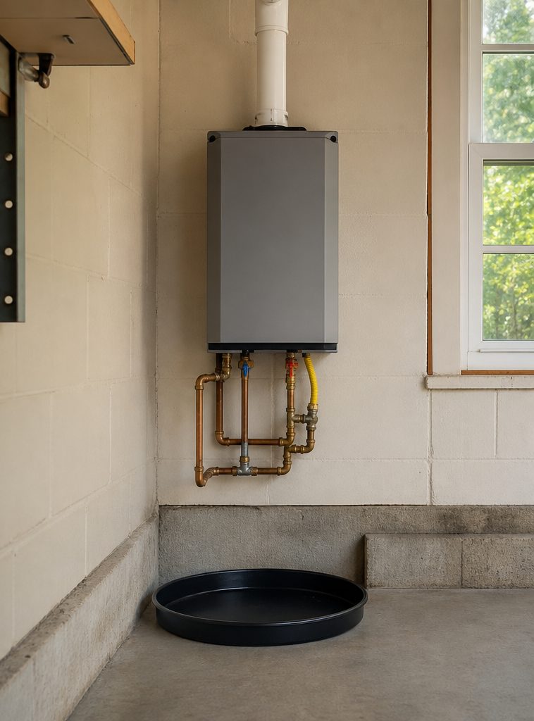 Tankless water heater upgrade after